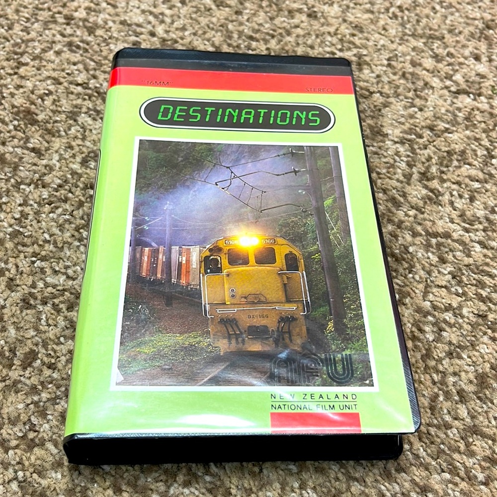 Destinations VHS 24 hours in the life of New Zealand railways